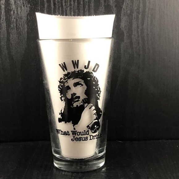 Anchor Hocking Other - Glass Tumbler WHAT WOULD JESUS DRINK? Anchor Hocking 6"